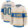Maillot de Hockey St. Louis Blues Personnaliser Fanatics Premium NHL 2024-25 Blanc Winter Classic - Homme